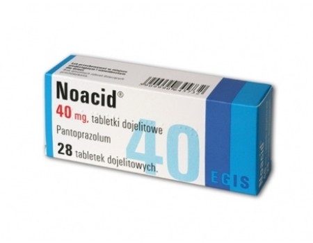 Noacid 40mg. 28 tablets